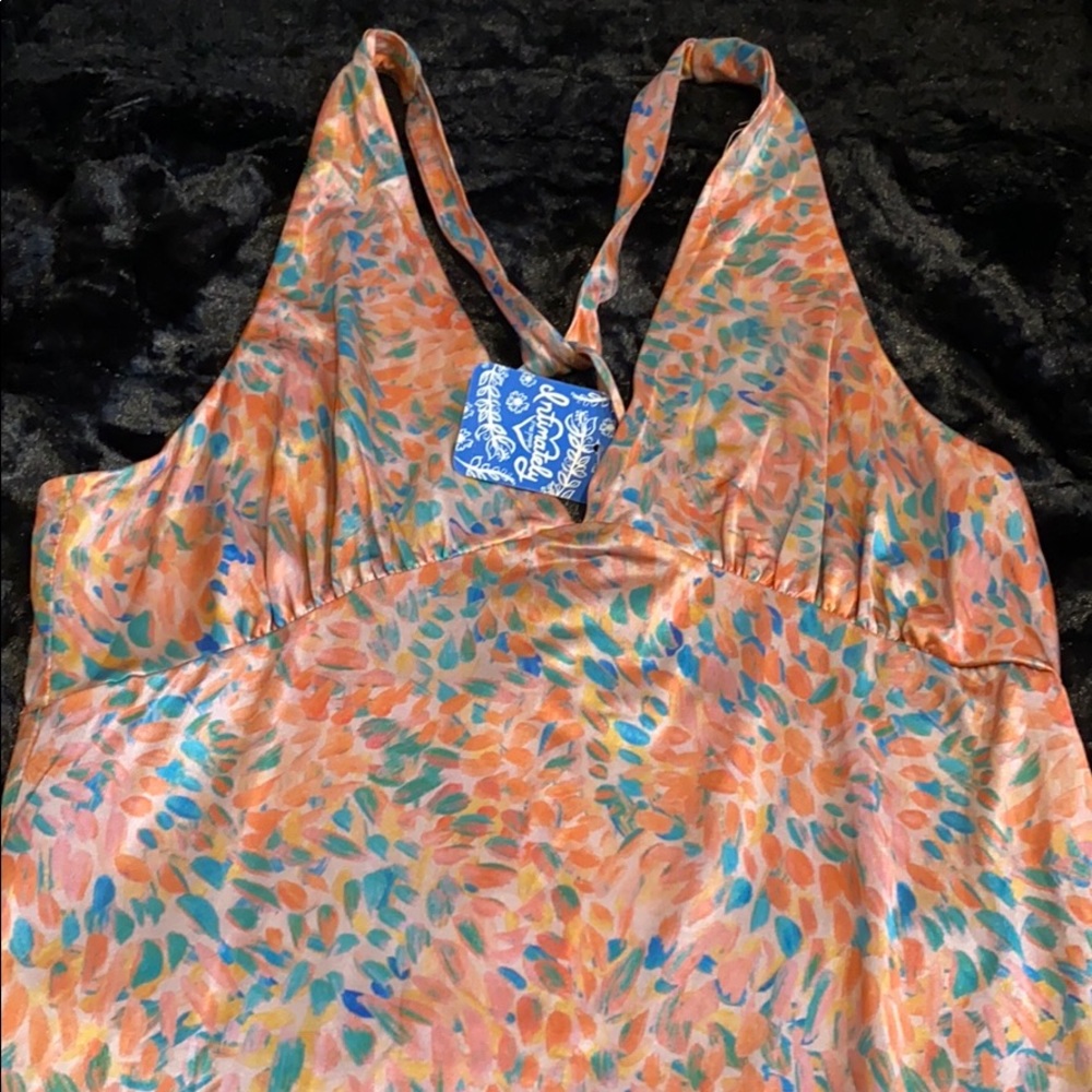 Free People Nowhere To Be Slip Midi Dress. S - Picture 7 of 16